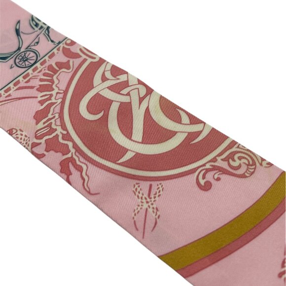 Hermès Ex-Libris Silk Scarf 100% Silk - Picture 8 of 11